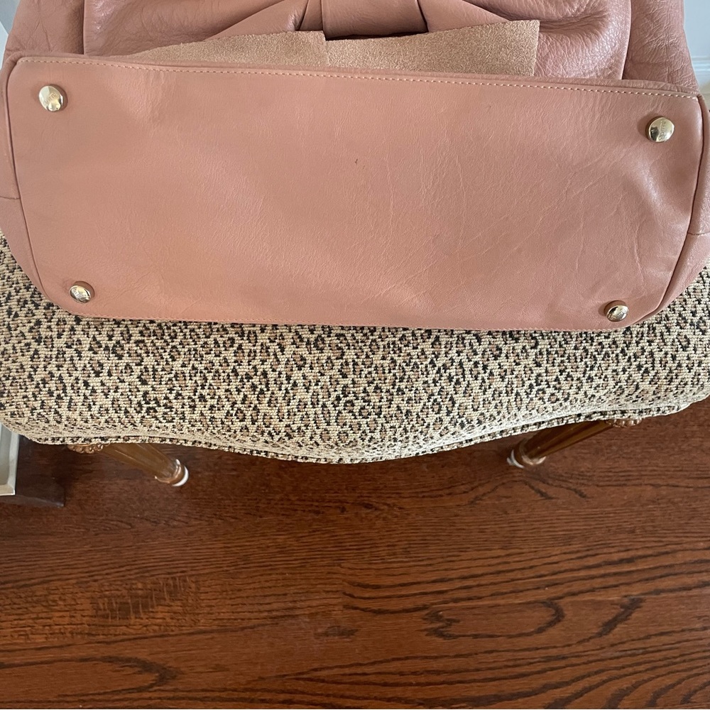 Red Valentino Leather Bow Satchel. - Picture 7 of 7